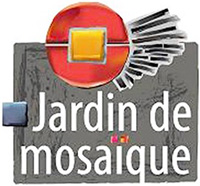 logo de jardin de mosaïque