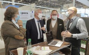 Stand d'Expressions Jardin au salon de la Sylver Economy
