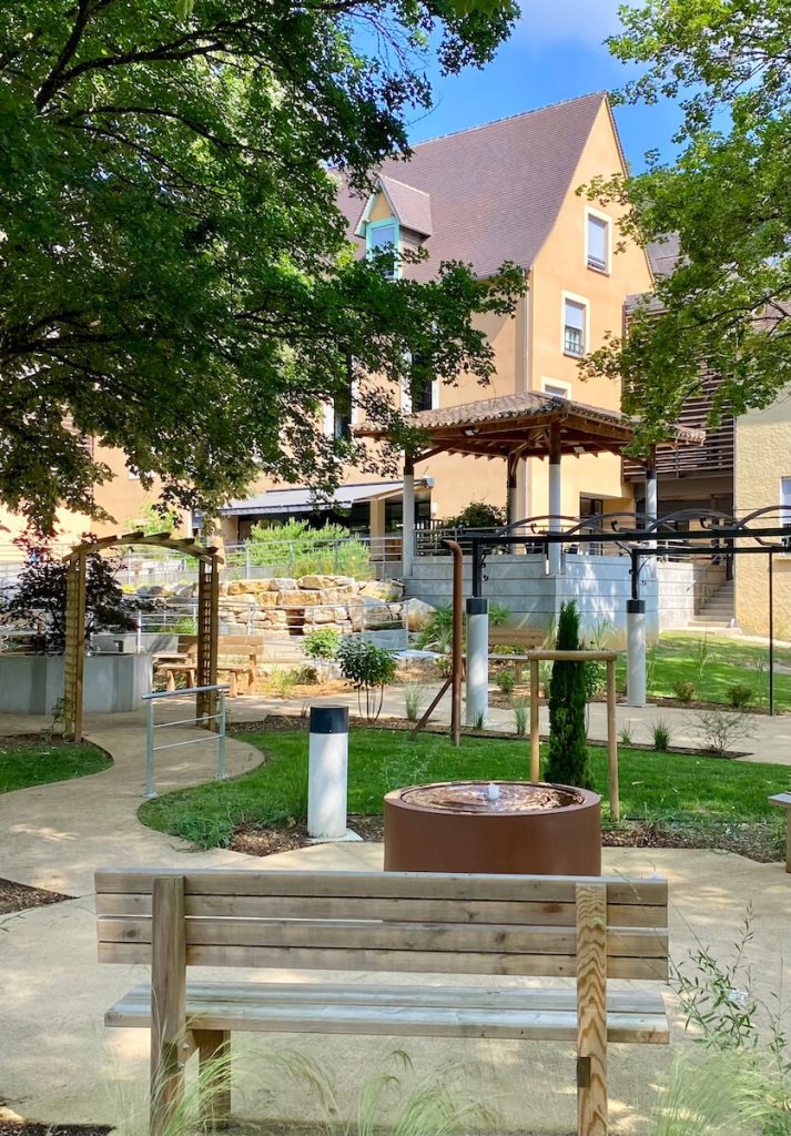 Qualité de vie au jardin de soin