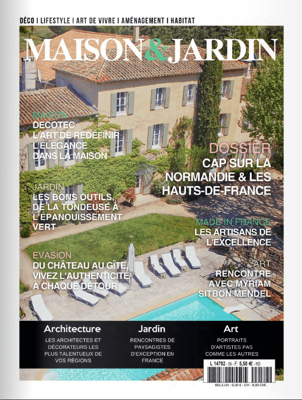 La couverture de Maisons & Jardin mars 2024