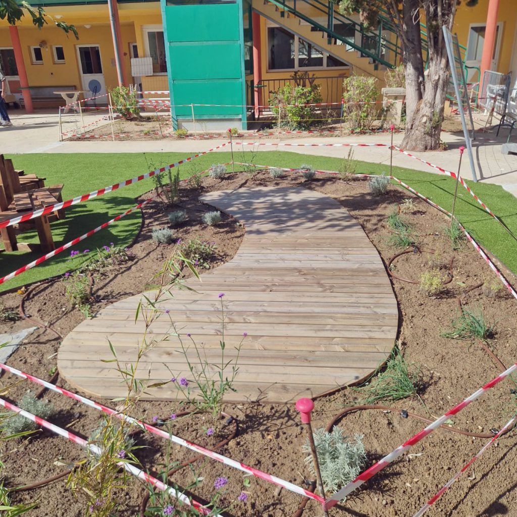 Le parterre avant plantation